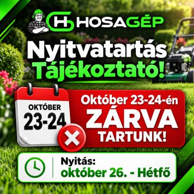 Nyitvatartás Tájékoztató!, 1/1 Kép