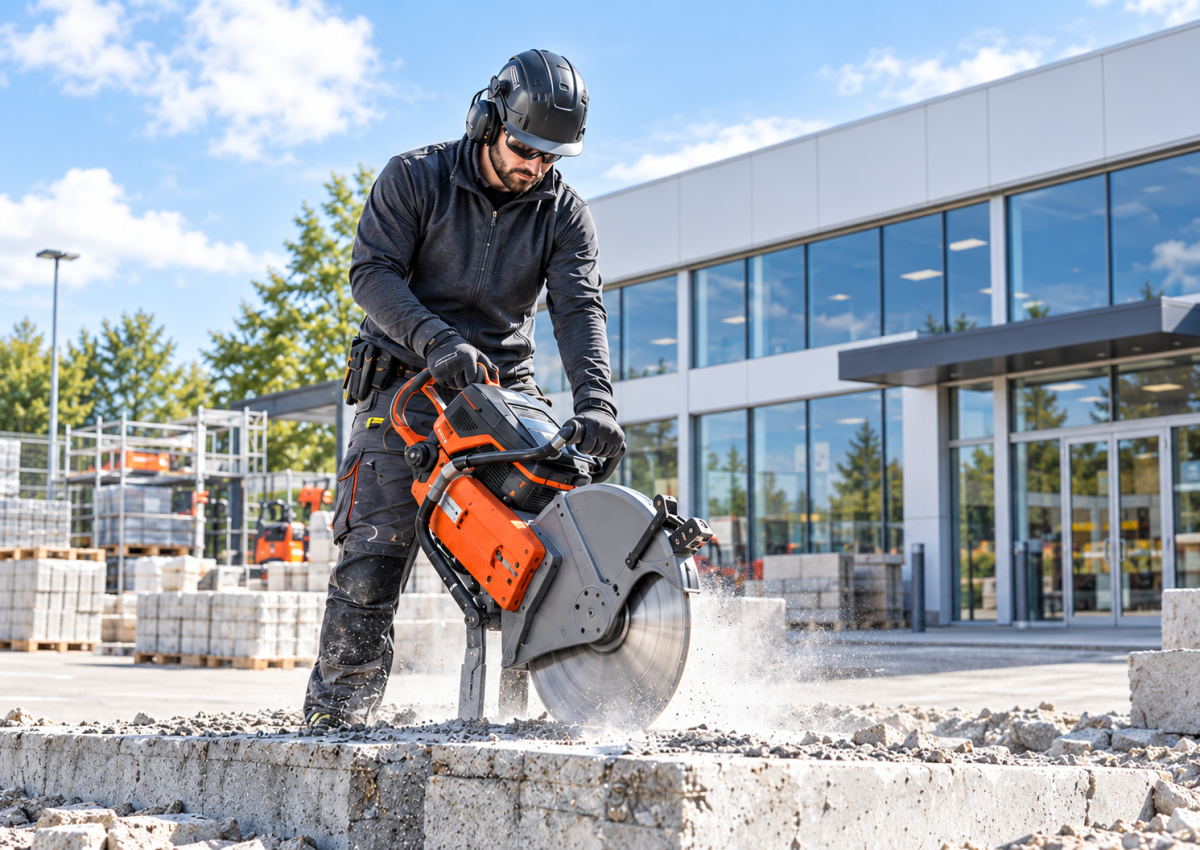 Nyílt nap Budaörsön: Husqvarna Építőipari Gépbemutató