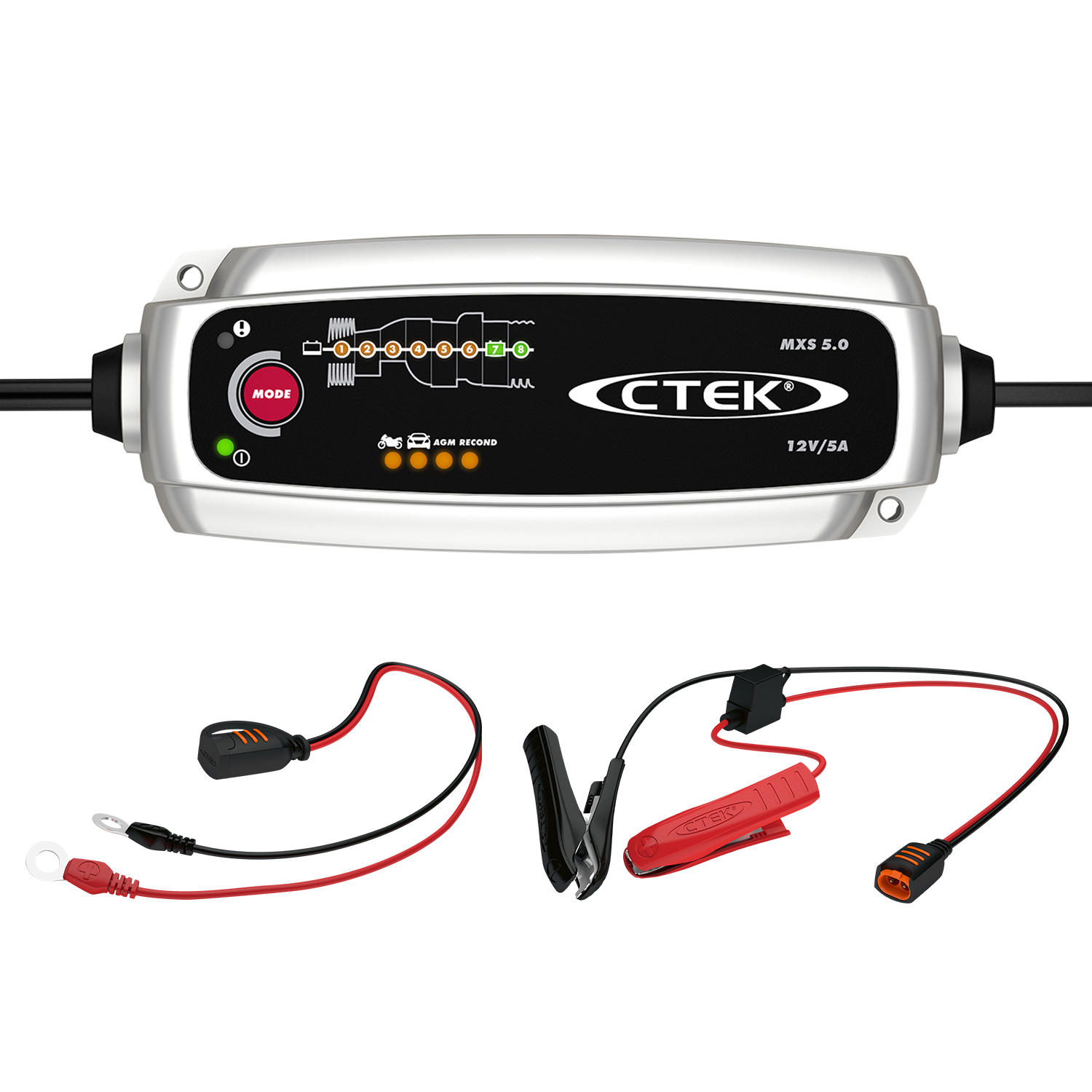 CTEK-MXS 5.0  Akkumulátortöltő és karbantartó