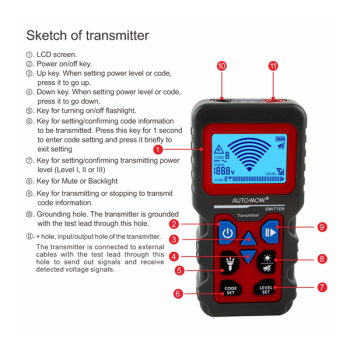 Pro Tracker Plus professzionális szakadás kereső 3.Kép