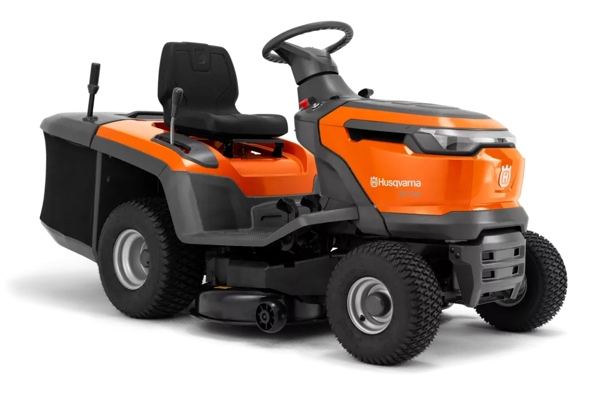 TC114 fűgyűjtős fűnyíró traktor