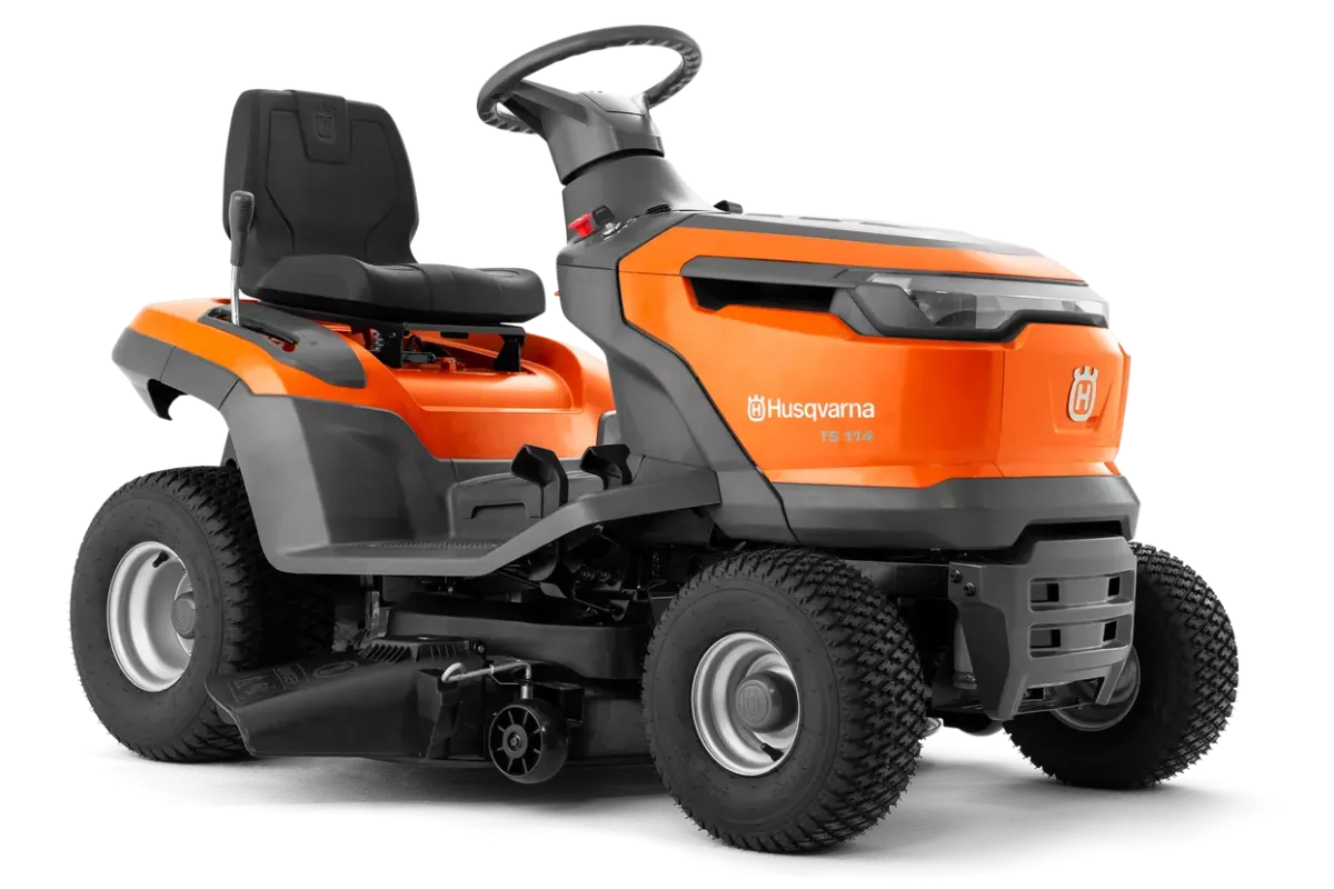 TS114  oldalkidobós fűnyíró traktor