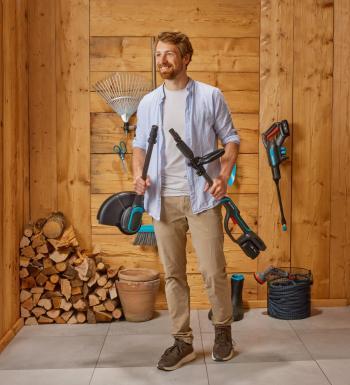 PowerTrim 30/18V P4A akkus fűszegélynyíró akkuval 4,0Ah 2.Kép